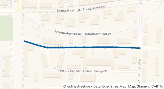 Robert-Mühlpforte-Straße Halle (Saale) Damaschkestraße 