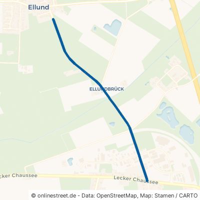 Ellunder Straße Handewitt Ellund 