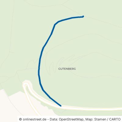Gutenbergweg Eningen unter Achalm 