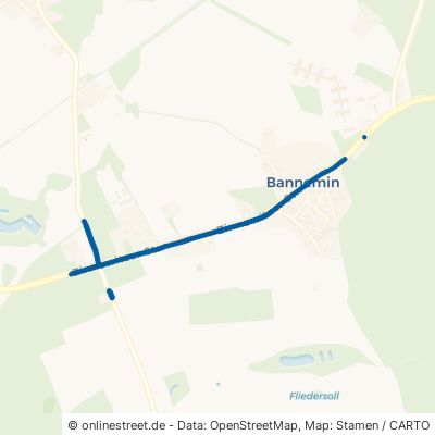 Zinnowitzer Straße Mölschow Bannemin 