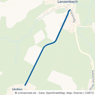 Kreuzfeldstraße Hennef Lanzenbach 