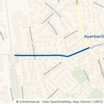 Otto-Beck-Straße Bensheim Auerbach 
