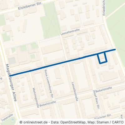 Breitscheidstraße Erfurt Johannesvorstadt 