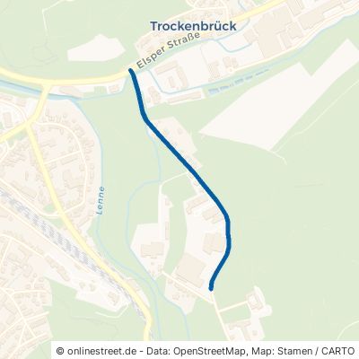Thetener Straße Lennestadt Trockenbrück 