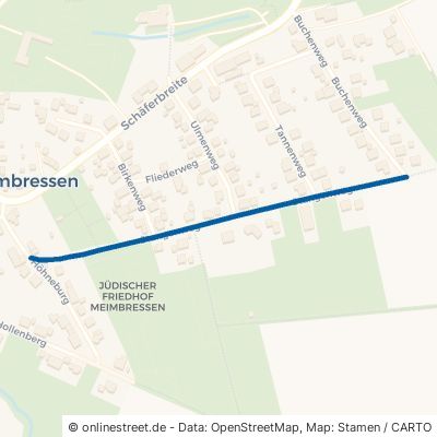 Stangenweg Calden Meimbressen 