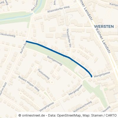 Cronenberger Weg Düsseldorf Wersten 