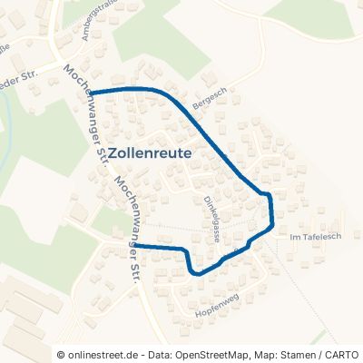 Imterstraße Aulendorf Zollenreute 