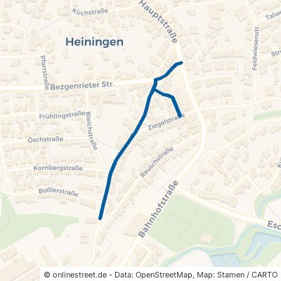 Lindenstraße Heiningen 