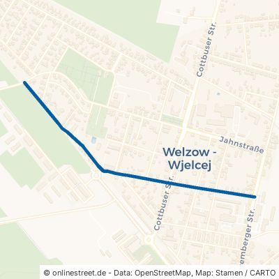 Berliner Straße Welzow Neuwelzow 