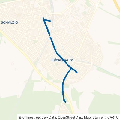Mannheimer Straße Oftersheim 