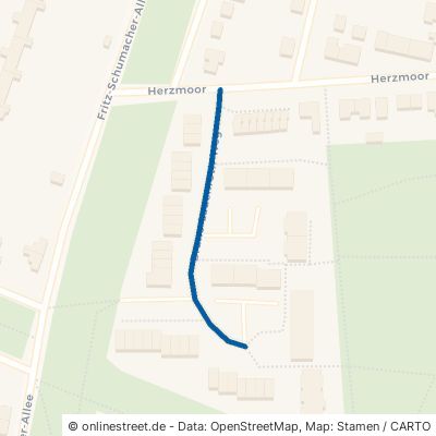 Bruno-Lauenroth-Weg Hamburg Langenhorn 