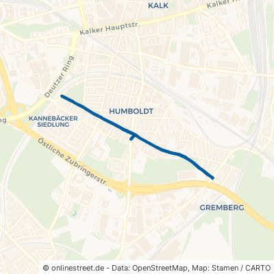 Gremberger Straße Köln Humboldt-Gremberg 