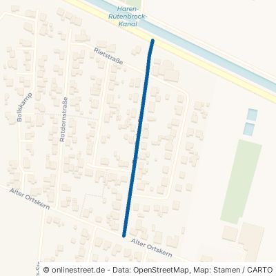 Bürgermeister-Esders-Straße Haren Rütenbrock 