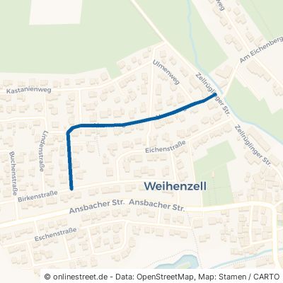 Ahornweg Weihenzell 