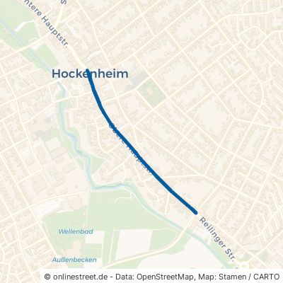 Obere Hauptstraße Hockenheim 