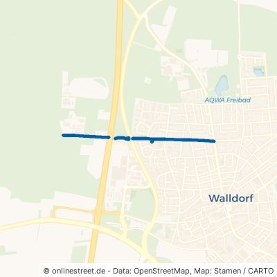 Rennbahnstraße Walldorf 
