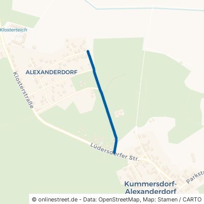 Alexanderdorfer Weg Am Mellensee Kummersdorf-Alexanderdorf 