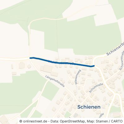 Waldheimstraße Öhningen Schienen 
