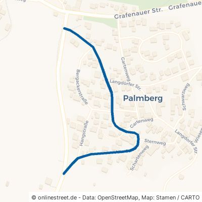 Alte Straße Spiegelau Palmberg 