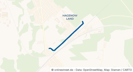 Eisenbahnerstraße Hagenow 