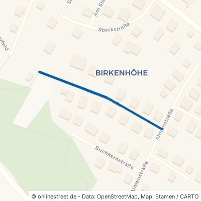 Hubertusstraße Maxhütte-Haidhof Birkenhöhe 