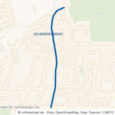 Scherpenberger Straße Moers Scherpenberg 