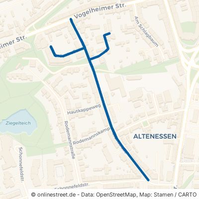 Grünstraße Essen Altenessen-Süd Stadtbezirke V
