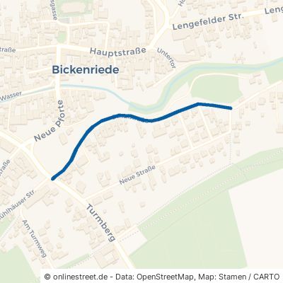 Schulstraße Anrode Bickenriede 