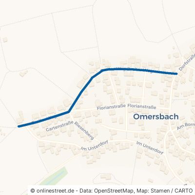 Breiter Weg Geiselbach Omersbach 