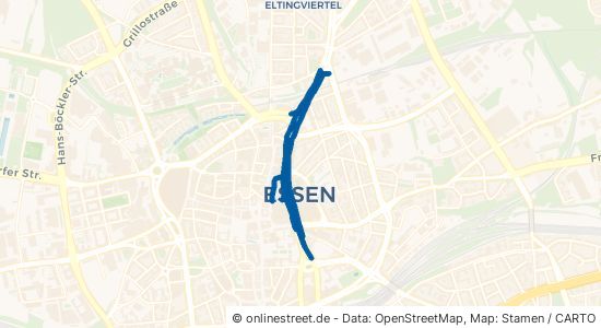 Schützenbahn Essen Stadtkern Stadtbezirke I
