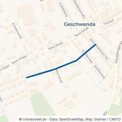 Clara-Zetkin-Straße 99331 Geratal Geschwenda 