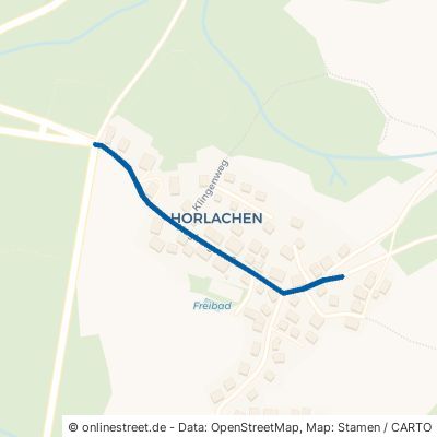 Hagbergstraße Gschwend Horlachen 