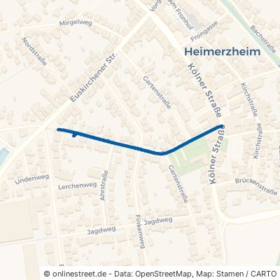 Weststraße 53913 Swisttal Heimerzheim 