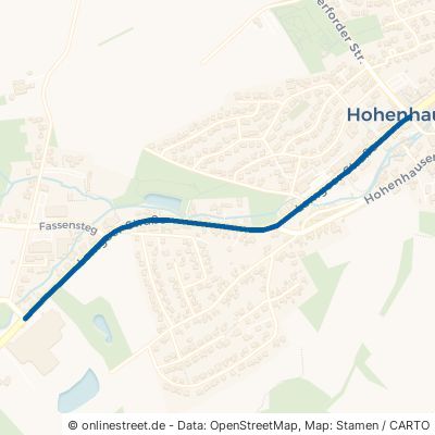 Lemgoer Straße Kalletal Hohenhausen 