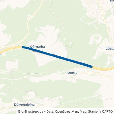 Jagdbergtunnel Bucha Oßmaritz 