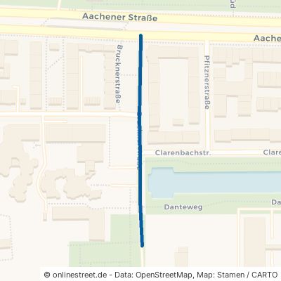 Brucknerstraße Köln Lindenthal 