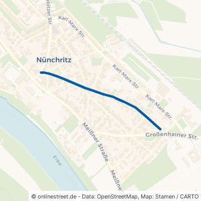 Ernst-Thälmann-Straße Nünchritz 