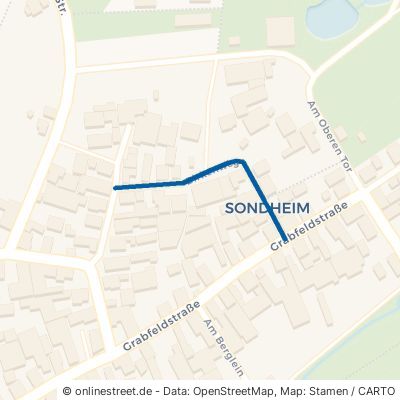 Birkenweg Mellrichstadt Sondheim i. Grabfeld 