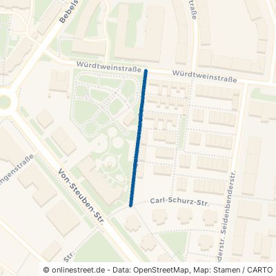 Schannatstraße Worms Neuhausen 