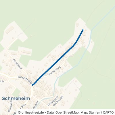 Holzweg Schmeheim 