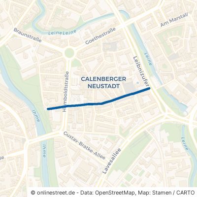Calenberger Straße Hannover Calenberger Neustadt Mitte