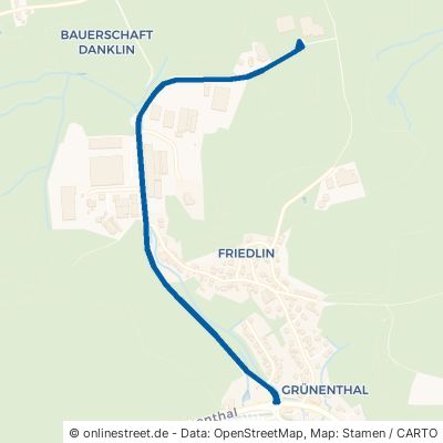 Friedliner Straße Herscheid Friedlin 