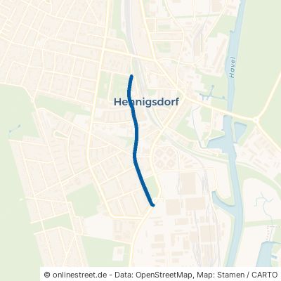 Rathenaustraße Hennigsdorf 