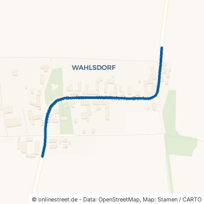 Wahlsdorfer Dorfstraße Coswig Wahlsdorf 