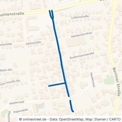 Niedertorstraße Lübbecke 