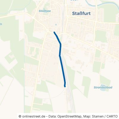 Güstener Straße Staßfurt 