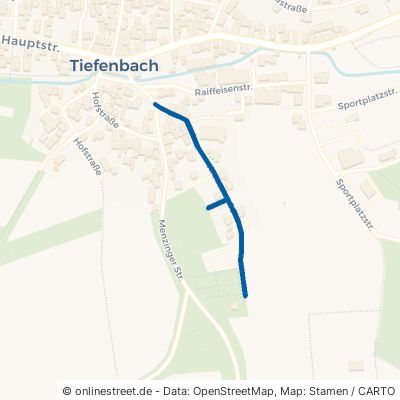 Kreuzstraße Östringen Tiefenbach 