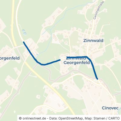 Teplitzer Straße Altenberg Zinnwald-Georgenfeld 