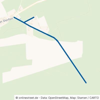 Weg nach Nudersdorf Coswig (Anhalt) Pülzig 