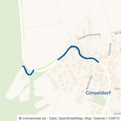 Bürgelner Straße Marburg Ginseldorf 